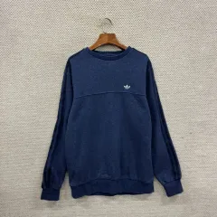 アディダス カジュアル 刺繍 ロゴ 弱起毛 スウェットシャツ トレーナー 95 A02297