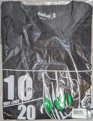 バンダイ 平成仮面ライダー20作記念 仮面ライダー平成ジェネレーションズ FOREVER ポスターTシャツ ブラック・緑目 XLサイズ