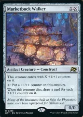 【中古】マジックザギャザリング 0235[R]：【DFT】Marketback Walker/市場背負いの歩行機械