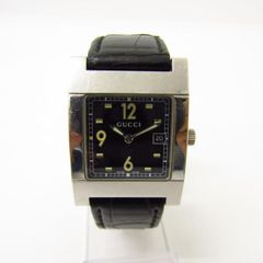 稼動 スイス製 GUCCI グッチ メンズ腕時計 純正ベルト デイト 7900M 
