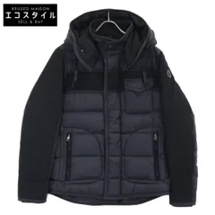MONCLER モンクレール RYAN ライアン ナイロン/ウール 切替 フード付ダウン 3