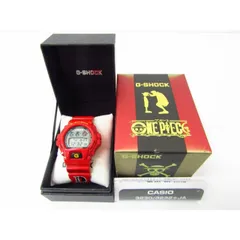 未使用 CASIO G-SHOCK カシオ Gショック ONE PIECE MONKEY-D-LUFFY ワンピース モンキー・D・ルフィ 腕時計 ▼AC25288