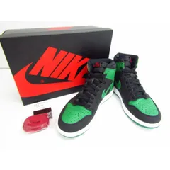 NIKE ナイキ AIR JORDAN 1 RETRO HIGH OG 555088-030 ブラック パイングリーン SIZE:26.0cm★SH7680