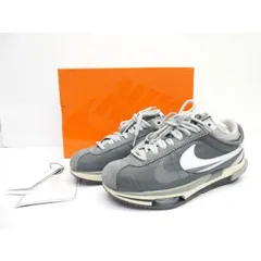ナイキ NIKE × sacai ZOOM CORTEZ SP Iron Grey DQ0581-001 size:26.5cm スニーカー 靴 △WT4570