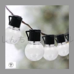 ledイルミネーションライト ソーラー充電式 光センサー内蔵 電飾 電球型 ストリングスライト 防水 ガーデンライト クリスマス ハロウィン 