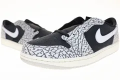 ナイキ NIKE WMNS AIR JORDAN 1 RETRO LOW OG BLACK CEMENT 28cm CZ0775-001 AJ1 ウィメンズ エア ジョーダン ロー ブラック セメント 【ブランド古着ベクトル】【中古】▲■250609