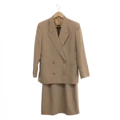 Burberry's バーバリーズ ダブルセットアップ/スカート サイズ:9 Bロゴボタン ヴィンテージ品   ベージュ レディース / 241007003302