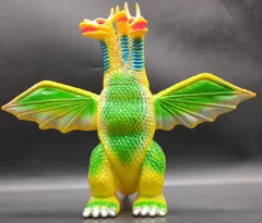 B-CLUB ブルマァク復刻東宝怪獣シリーズ 三大怪獣地球最大の決戦 キングギドラジャイアントサイズ 黄色成型