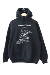 アンダーカバー UNDERCOVER ×VERDY ヴェルディ 22AW Hoodie グラフィック プリント スウェット プルオーバー パーカー フーディー UC2B9812 M 黒 ブラック ブランド古着ベクトル 中古☆AA★250422