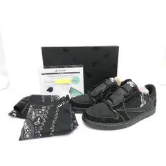 ナイキ NIKE × Travis Scott AIR JAPAN 1 LOW OG SP Black Phantom DM7866-001 size:28.5cm スニーカー 靴 △WT4526