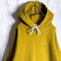 【国内正規品】ナイキ NIKE LAB ヘビーウエイト 肉厚 マスタードイエロー パーカー スウェット