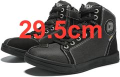 【IRON JIA'S】バイクシューズ 29.5cm ライディングシューズ バイクブーツ バイク用靴 普通履き 厚底 通気性 耐磨耗性
