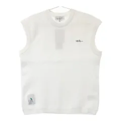 サイズ：M nano universe golf ナノユニバースゴルフ  ニットベスト  ホワイト系 [240101444629] ゴルフウェア レディース ストスト