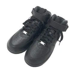 NIKE ナイキ 2024年モデル FZ8784-001 ×Supreme ハイカットスニーカー AIR FORCE 1 MID SP  ブラック系 27 メンズ [240101513654]