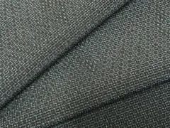 平和屋着物▽本塩沢　単衣　110亀甲　幾何学文様　正絹　逸品　AABD0390fy