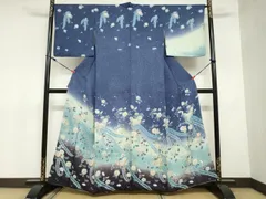 平和屋着物●訪問着　作家物　絞り　辻が花　暈し染め　正絹　逸品　DAAZ7475ud