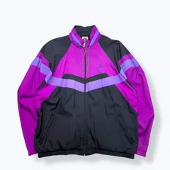 90s Euro NIKE Nylon Track Jacket 【XL】 90年代 ナイキ ユーロ 銀タグ ナイロン トラック ジャケット スポーツ ジム 古着 ヴィンテージ vintage