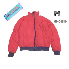 90s 韓国製　短丈　ColumbiaダウンジャケットジャンパーMリバーシブル 短丈パファー　HH01819のサムネイル