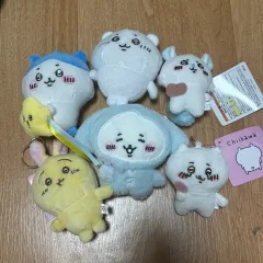 ちいかわ ウサギ モモンガ ハチワレ ぬいぐるみ キーホルダー まとめ売り