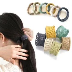 ヘアゴム 髪ゴム 跡がつかないゴム 髪留め 六本セット シリコンヘアゴム よく伸べる スポーツヘアゴム 高弾性 ゴム 無地 髪ゴム 韓国風 ヘアアクセサリー 大人 簡約 エレガント レディース おしゃれ ファクション 小物 上品