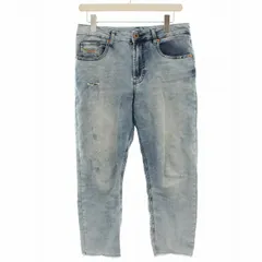 ディーゼル キッズ DIESEL KIDS 子供服 ARYEL-J デニムパンツ ジーンズ カットオフ ダメージ加工 ウォッシュ加工 14Y 水色 ライトブルー 00J49Y /HN 