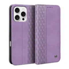 iPhone 16 Pro Max ケース 手帳型 アイフォン16プロマックス ケース iPhone 16 Pro Max 手帳型 ケース ひし形柄 マグネット式 スタンド機能 iPhone16ProMax ケース 手帳型 携帯カバー カード収納 財布型 iP