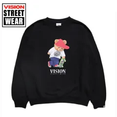VISION STREET WEAR  Skater Bear Sweatshirt ヴィジョン　ストリート　ウェア