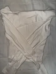 ) <ably><ブランド><ヴィンテージ> 証明写真 スクエアネック シャツ