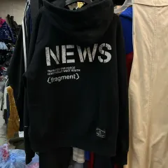 モンクレール フラグメント デザイン フーディー Tシャツ ブラック