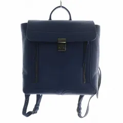 3.1 フィリップリム 3.1 phillip lim パシュリ Pashli リュックサック バックパック デイバッグ レザー 青 ブルー /XZ ■GY17のサムネイル
