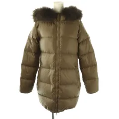 デュベティカ DUVETICA KAPPADUE ダウンコート アウター ラクーンファー 40 モカブラウン /CX  ■GY53