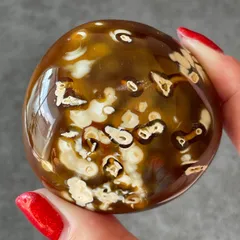 Orca Agate オルカアゲート|palm パーム|天然石　パワーストーン　鉱物　gem stone