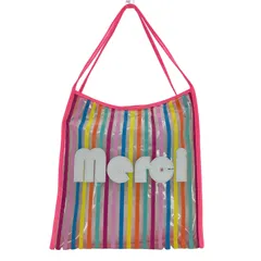 アジョリー a-jolie merci マルチロゴストライプトートバッグ レディース 表記無 