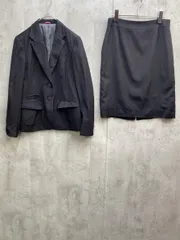 Miss JUNKO ミスジュンコ セットアップ ジャケット スカート スーツ size13/黒 ■■レディース