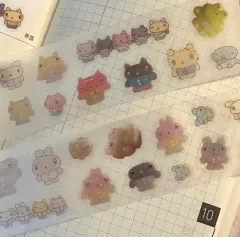 様 ムーディクラブ キスカット 猫メイド スープ マスキングテープ