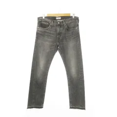 リーバイス Levi's Altered 511 デニムパンツ ジーンズ スリムフィット カットオフ ウォッシュ加工 W34 L32 黒 ブラック PC9-36067-0001 /MN19