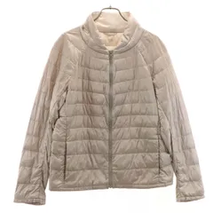 UNIQLO ユニクロ ウルトラライトダウンジャケット L グレージュ レディース 古着