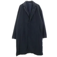 BEAMS ビームス 中綿コート L ネイビー メンズ 古着