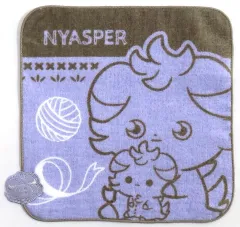 【中古】タオル・手ぬぐい ニャスパー ボタンアップリケ付きハンドタオル 「一番くじ ポケピース ～“PEACE”なおさいほうのひととき～」 G賞