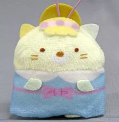 [중고] 열쇠 고리 고양이 페탄 코치비 마스코트 [영화 스미코구라시 츠기하기 공장의 신비한 코]