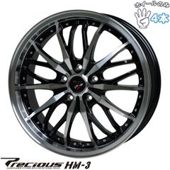 ホットスタッフPrecious HM-2 18×7J+38 114.3 4本 - メルカリ