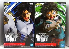 【中古】 僕のヒーローアカデミア THE AMAZING HEROES vol.10 飯田天哉 緑谷出久 フィギュア 全2種セット