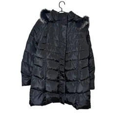 【一点物】noa-ge ノアジェ レディース アウター ダウンジャケット ファー付き Mサイズ B16