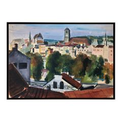 J. Velasquez 油彩画 風景画 1970年 ホンジュラス - メルカリ