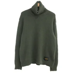 ステラマッカートニー STELLA McCARTNEY 近年モデル 美品 M&NMO 英国製 TURTLE NECK JUMPER タートルネック カシミヤニット セーター 緑 グリーン M のサムネイル