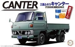 アオシマ 三菱ふそう キャンター ワイドキャブ プラモデル 1/32 - メルカリ
