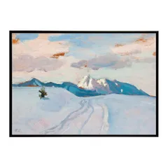 【B4サイズ（約25x36cm）】【bn-poster-5020】フレーム付き 世界の古い絵画 復刻 レトロポスター デジタルリマスター インテリア 作品 油絵 水彩画 おしゃれ  モダン シンプル