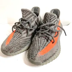 【中古品】adidas アディダス YEEZY Boost 350 V2 イージーブースト ベルーガ リフレクティブ スニーカー10 1/2 28.5cm グレー メンズ SA