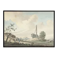 【A4サイズ（約21x30cm）】【bn-poster-3690】フレーム付き 世界の古い絵画 復刻 レトロポスター デジタルリマスター インテリア 作品 油絵 水彩画 おしゃれ  モダン シンプル