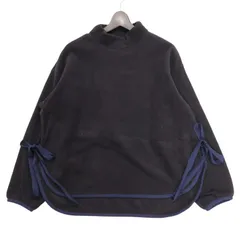 UNIQLO × White Mountaineering ユニクロ ホワイトマウンテニアリング 秋冬 フリース★ プルオーバー Sz.L レディース 黒